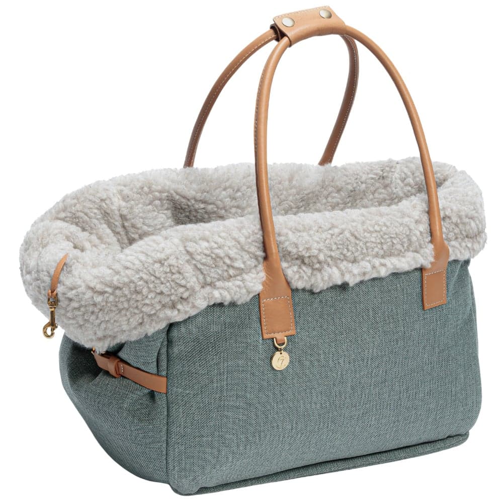 Dog Carrier Como L Petrol Grey, view: 0