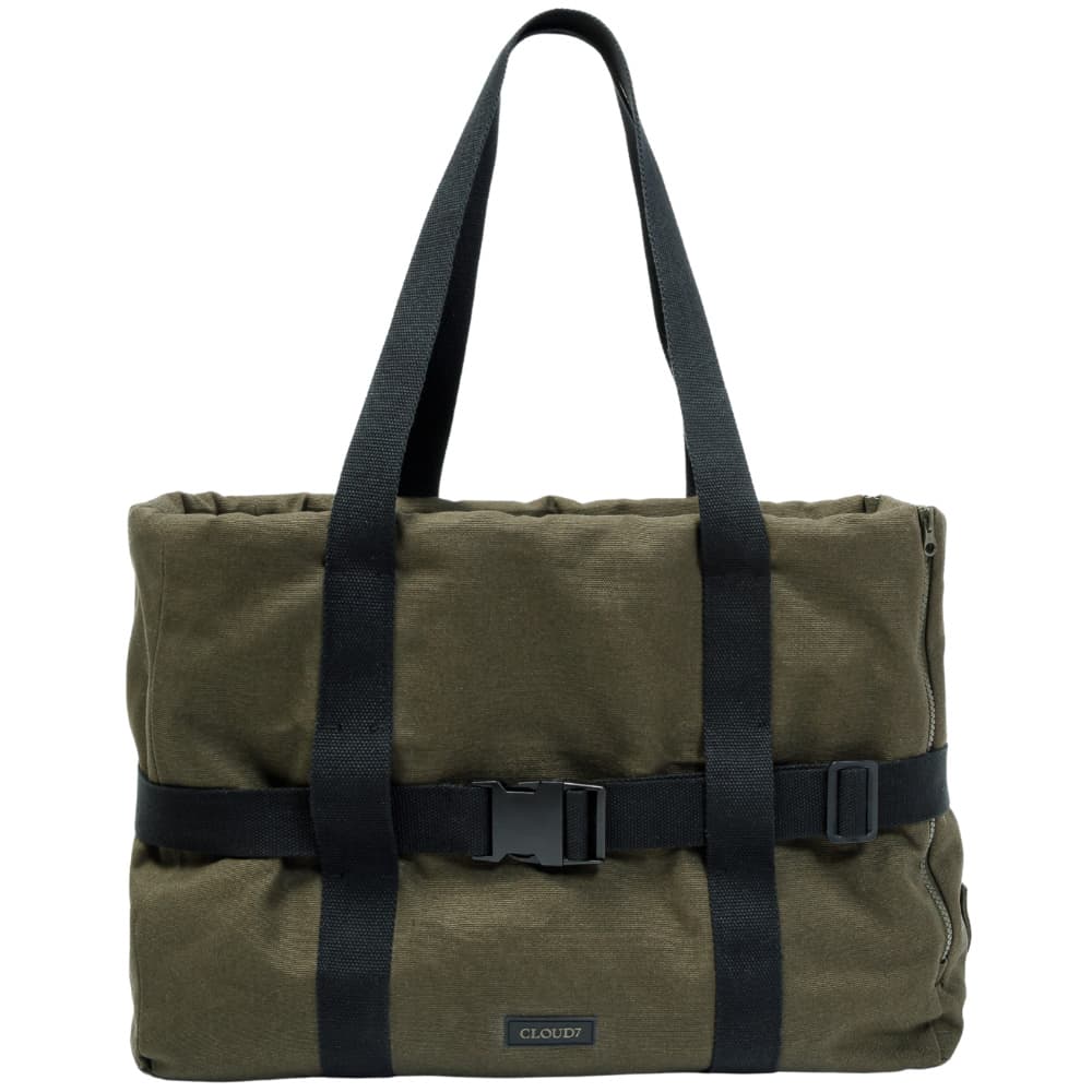 Dog Carrier Turin Canvas Olive, view: 2
