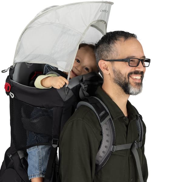 Poco Child Carrier With Rain Cover Black, view: 7