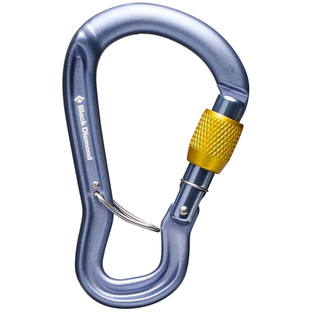 Gridlock Screwgate Carabiner Gray, view: 0