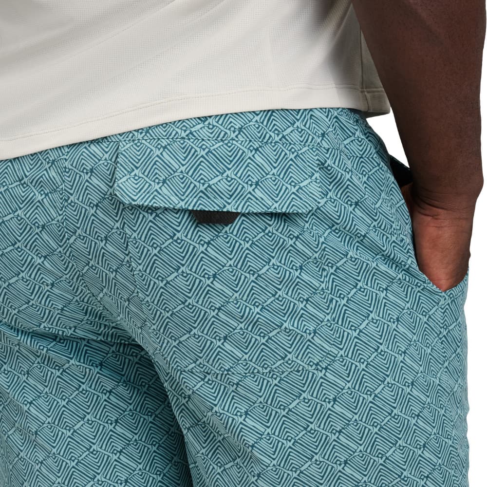 M's Sierra Shorts 8 In Granola/Midnight Blue, view: 5