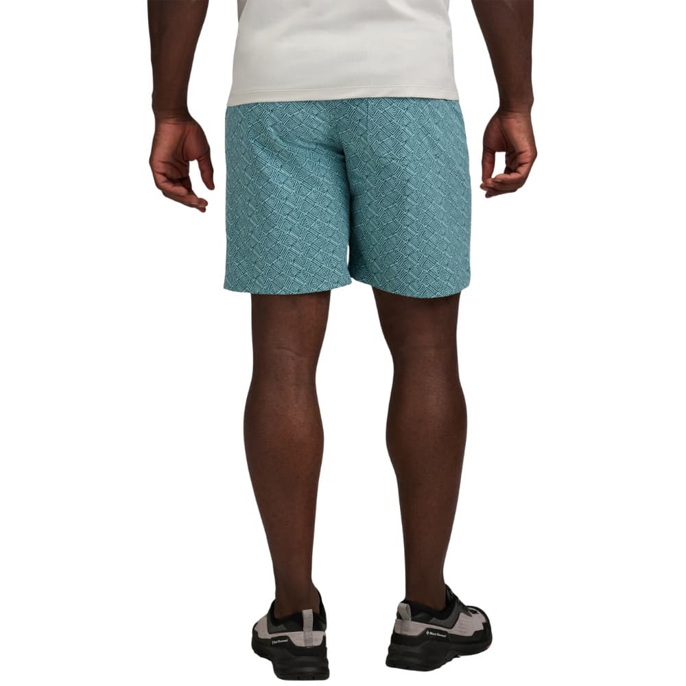 M's Sierra Shorts 8 In Granola/Midnight Blue, view: 2