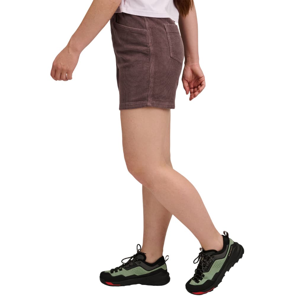 W's Dirtbag Corduroy Shorts Dark Mauve, view: 1