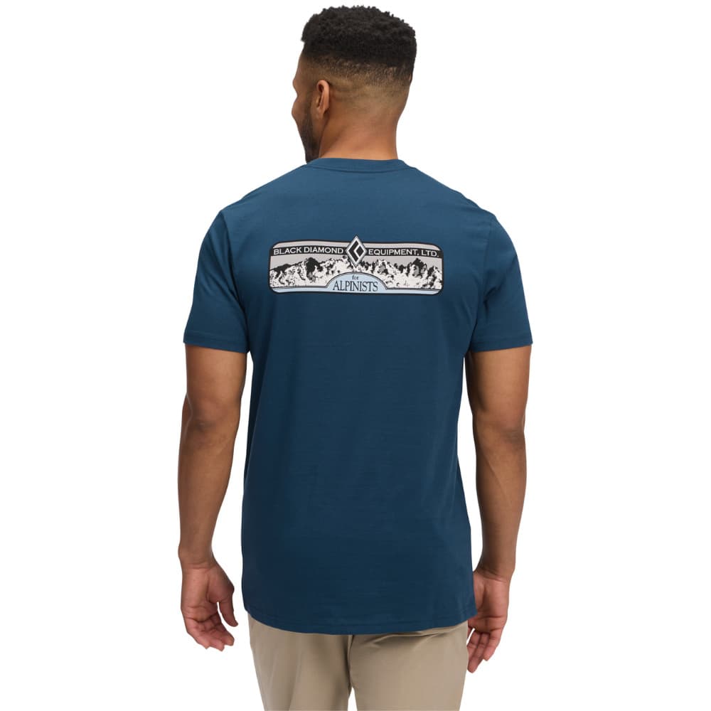 M's Heritage Alpinist Ss Tee Indigo, view: 5