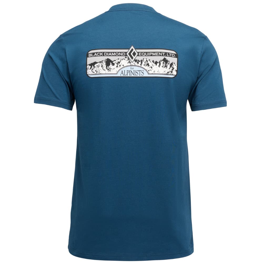 M's Heritage Alpinist Ss Tee Indigo, view: 1