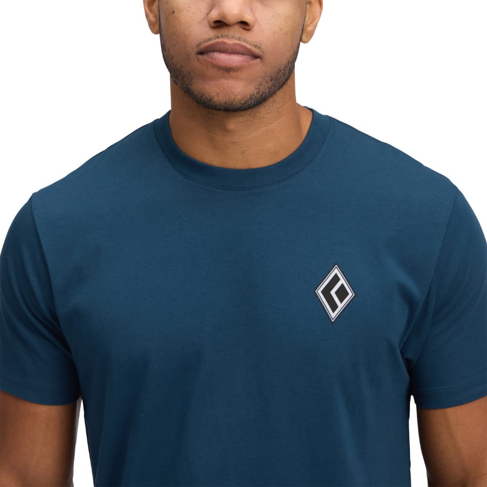 M's Heritage Alpinist Ss Tee Indigo, view: 2