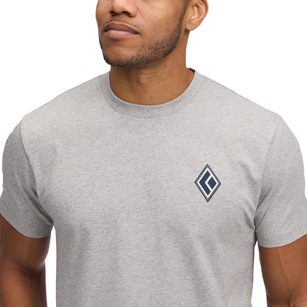 M's Heritage Alpinist Ss Tee Nickel Heather, view: 2