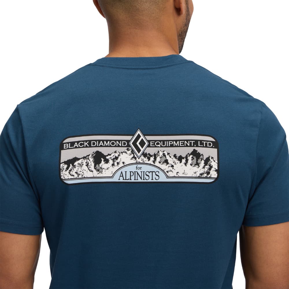 M's Heritage Alpinist Ss Tee Indigo, view: 3