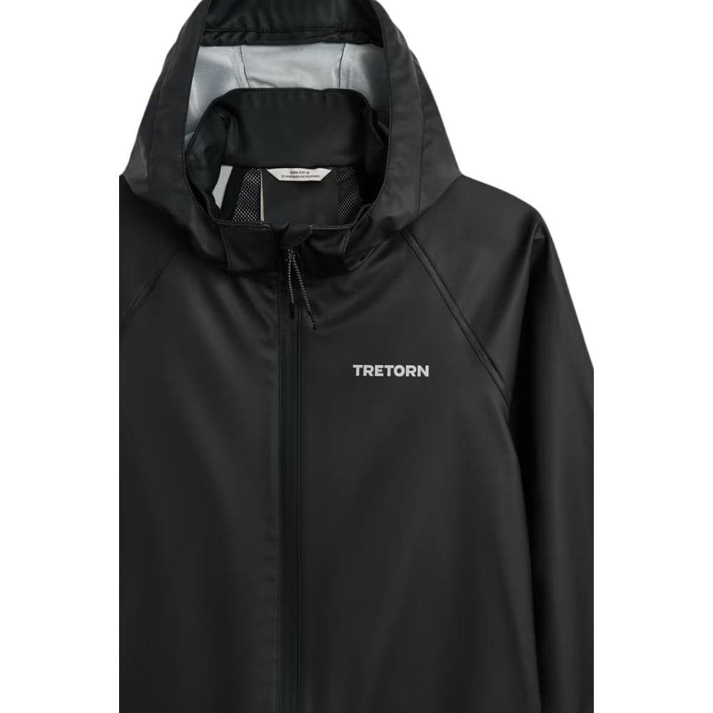 Kids Packable Rainbreaker Set Black, view: 4