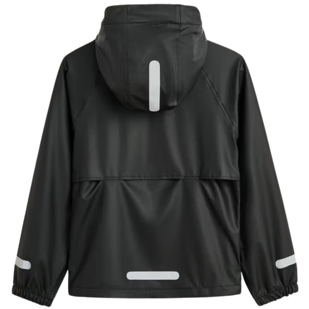 Kids Packable Rainbreaker Set Black, view: 3
