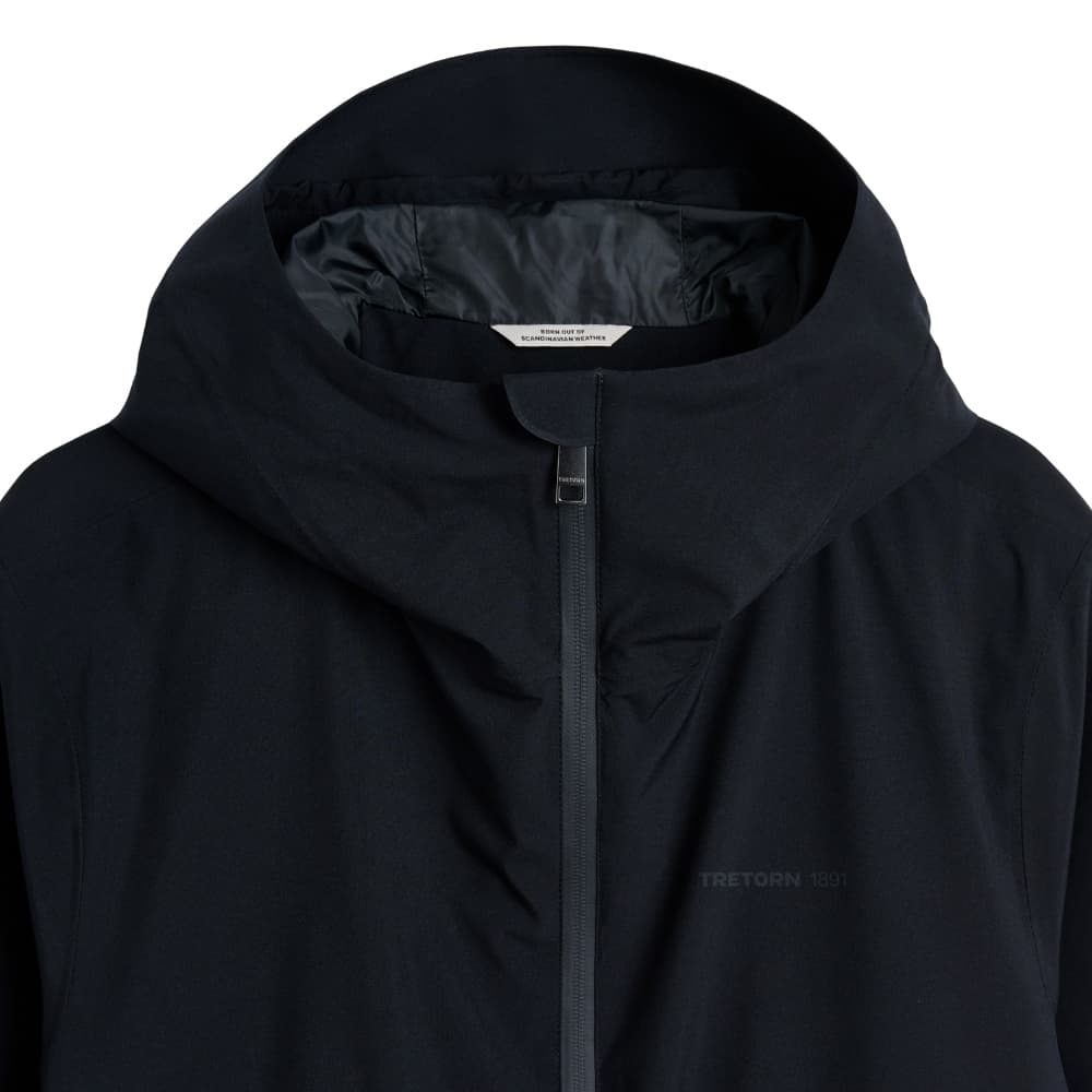 Woman Way Poncho Parka Black, view: 2