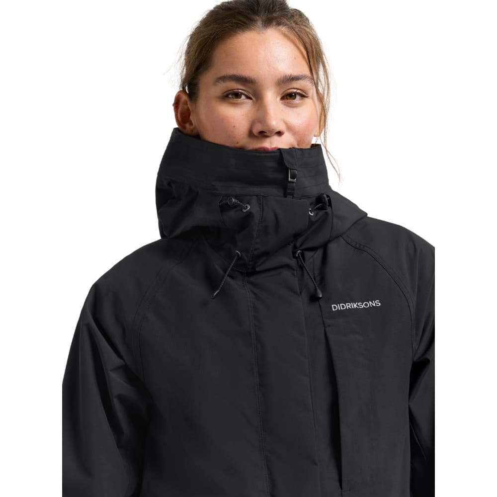 W's Louise Parka Long Black, view: 2