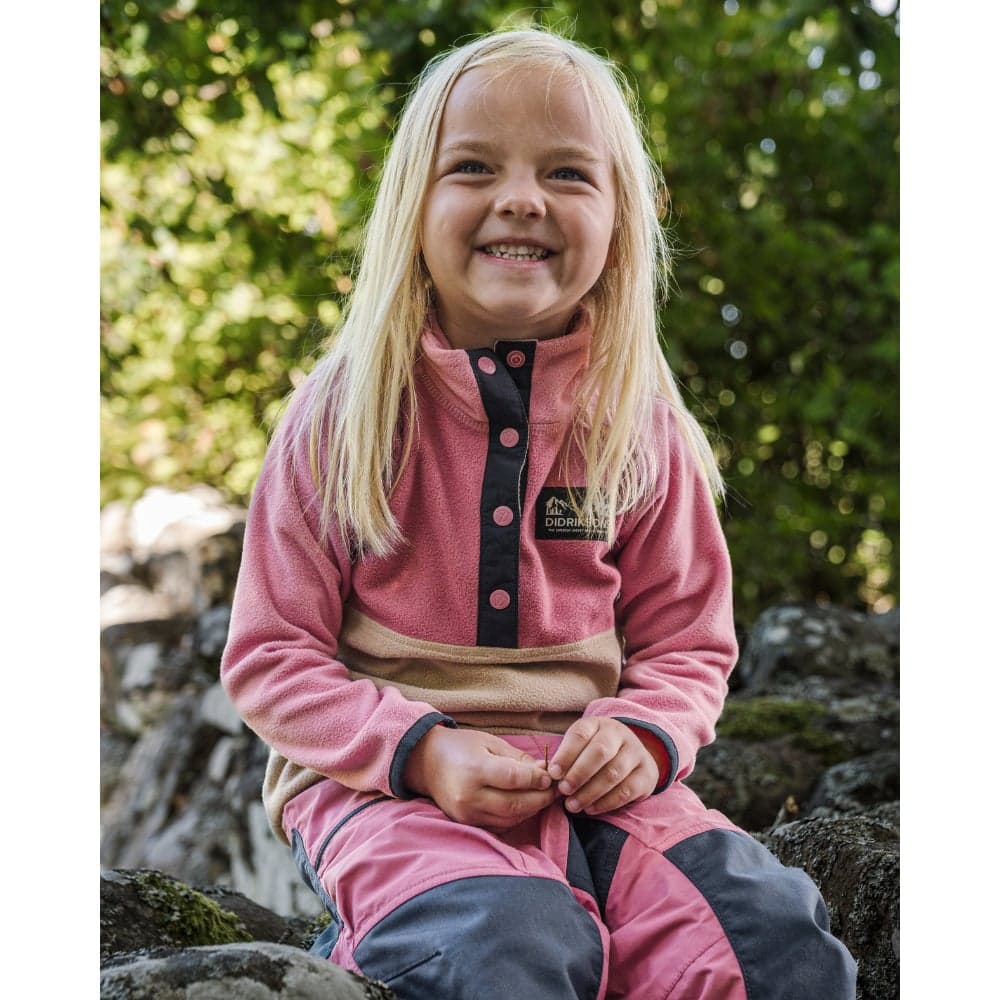 Monte Kids Half Button 5 Heather Pink, view: 7