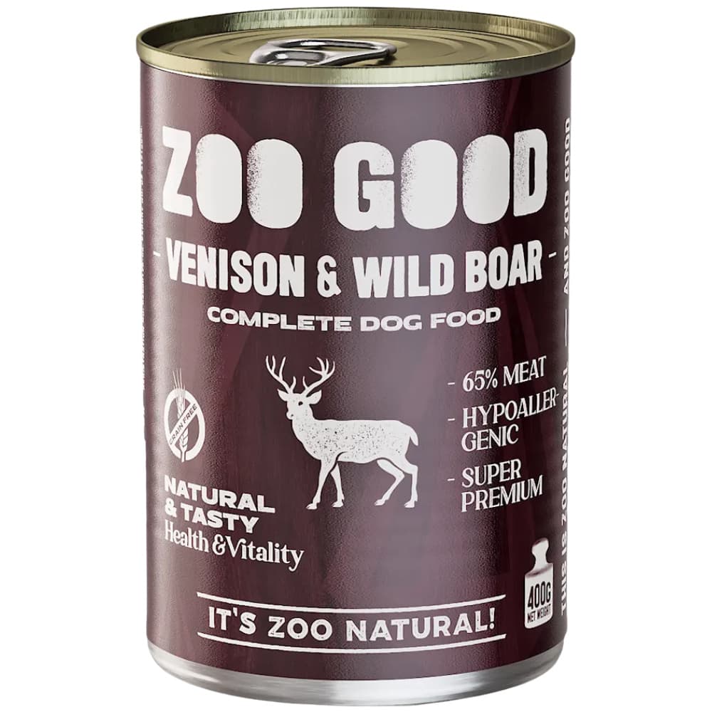 Wet-Food Adult Venison & Wild Boar 400 g, view: 0