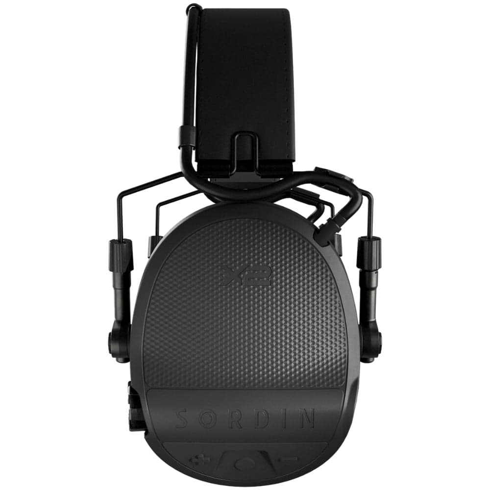 X2 Black Headband Leather Memory Foam, view: 4