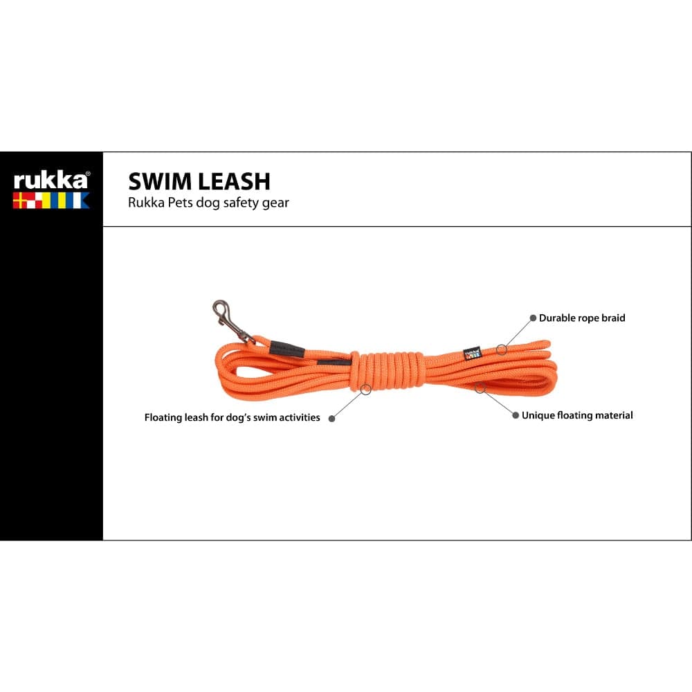 Swim Leash Orange, view: 2