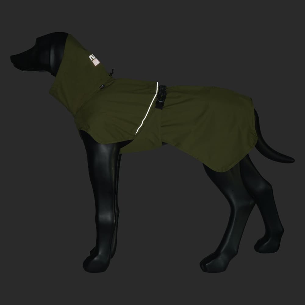 Ripple Raincoat 60-65 cm Army Green, view: 4
