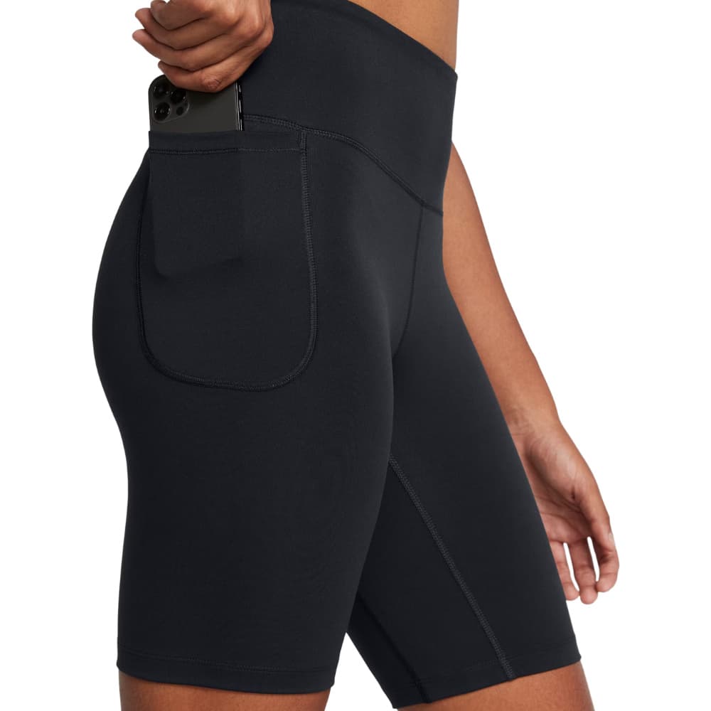 UA Motion W´s  Bike Shorts Emea Black, view: 2