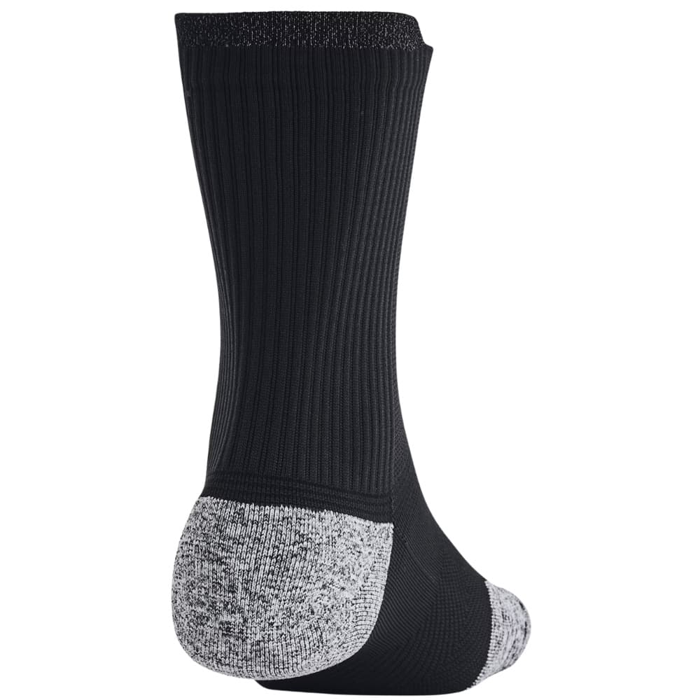 UA Velociti Run Cushion Unisex 3-pack Mid-Crew Socks Black, view: 2