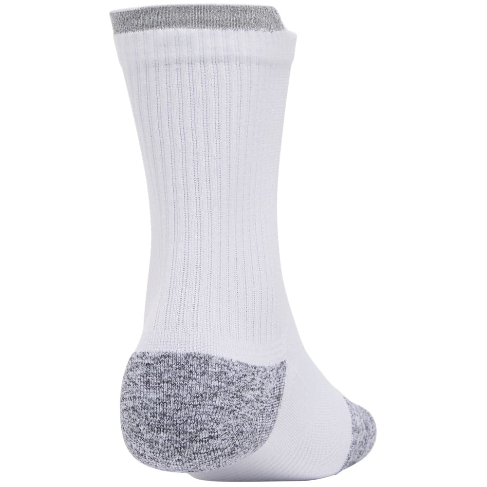 UA Velociti Run Cushion Unisex 3-pack Mid-Crew Socks Distant Gray, view: 2