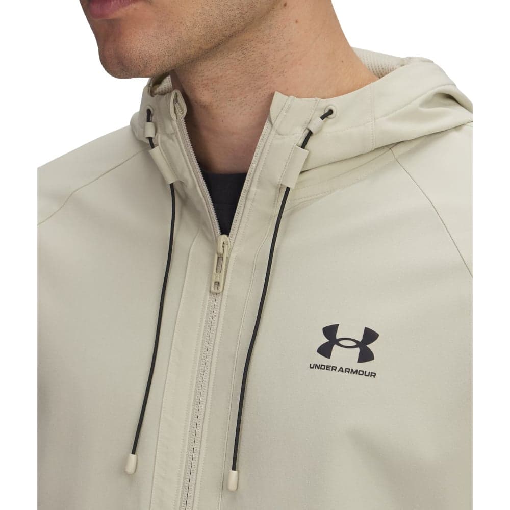 Ua Vibe Woven Jacket Khaki Base / Black, view: 2
