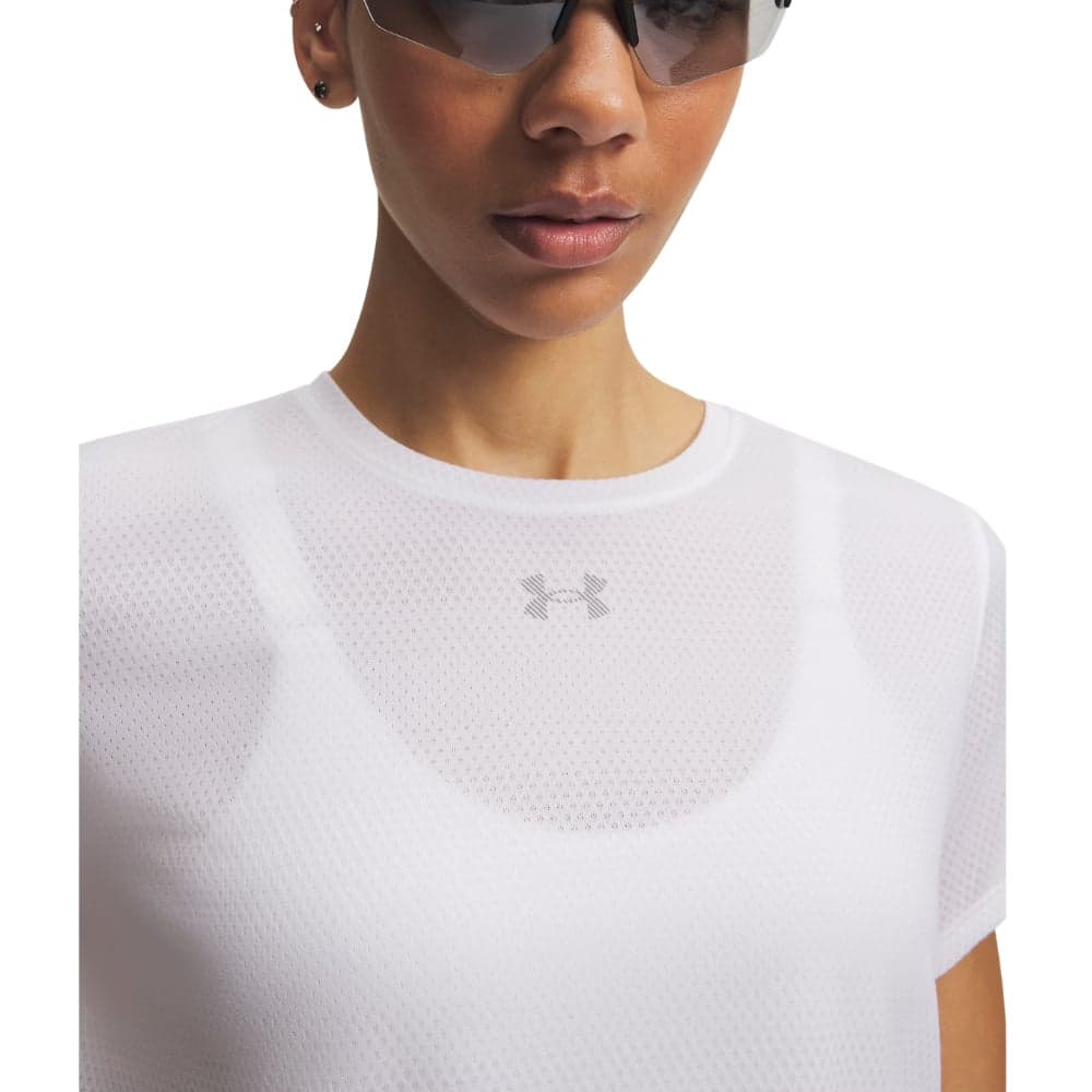 UA Velociti W's Short Sleeve White, view: 2