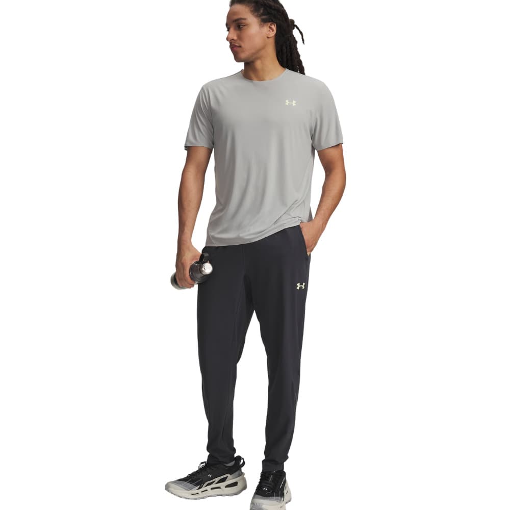 UA Explor Trail Run M's Pants Anthracite, view: 4