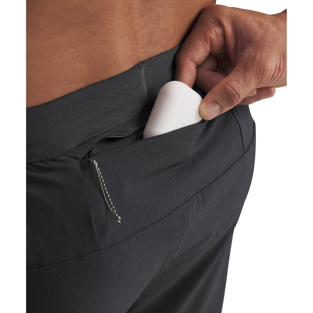 UA Explor Trail Run M's Pants Anthracite, view: 3