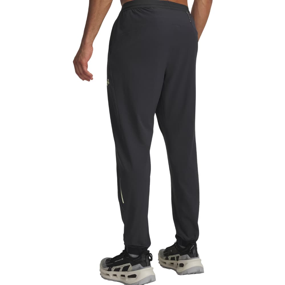 UA Explor Trail Run M's Pants Anthracite, view: 2