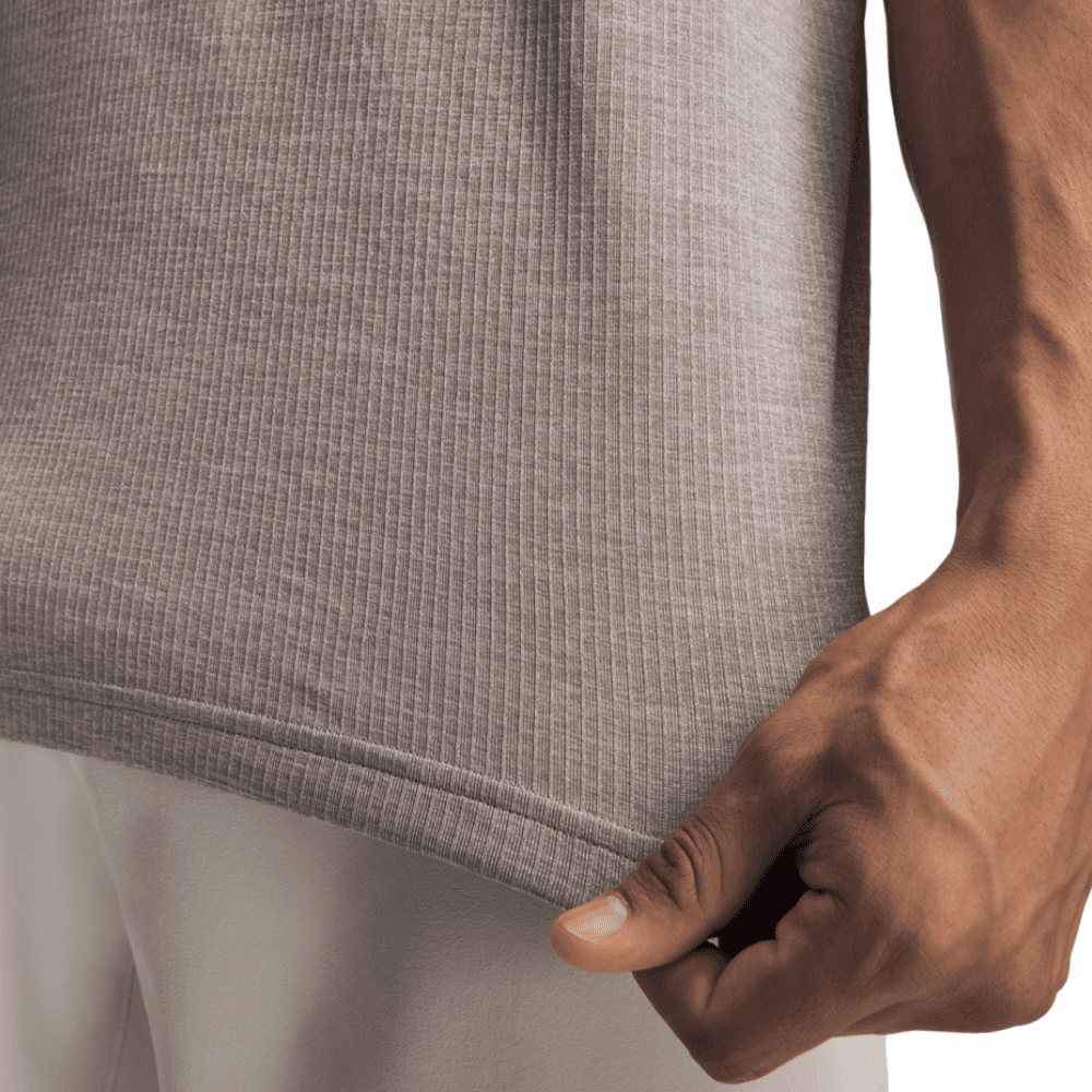 M's Vanish Elite Seamless Short Sleeve Timberwolf Taupe, view: 2