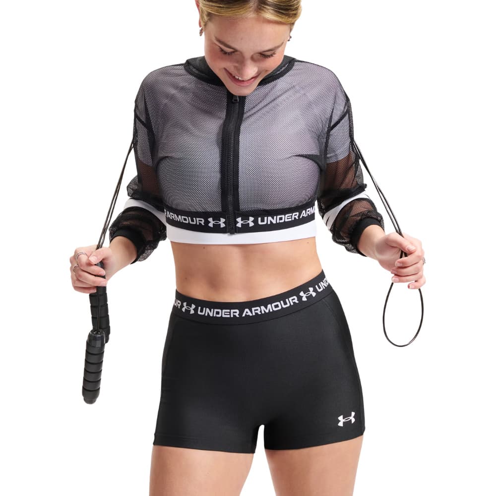 HeatGear Shorty W's 8 cm Shorts Black, view: 5