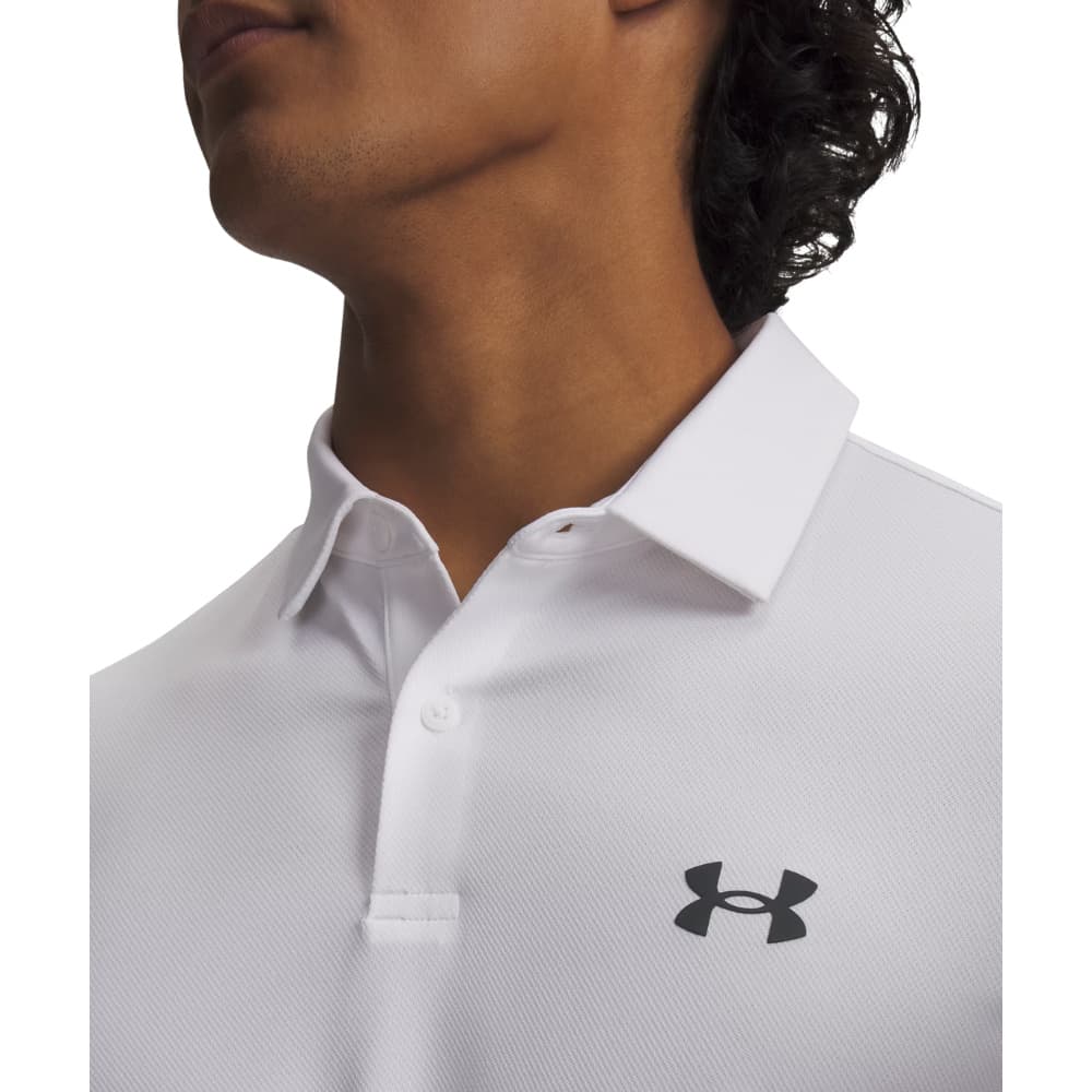 UA Matchplay M's Polo White, view: 2