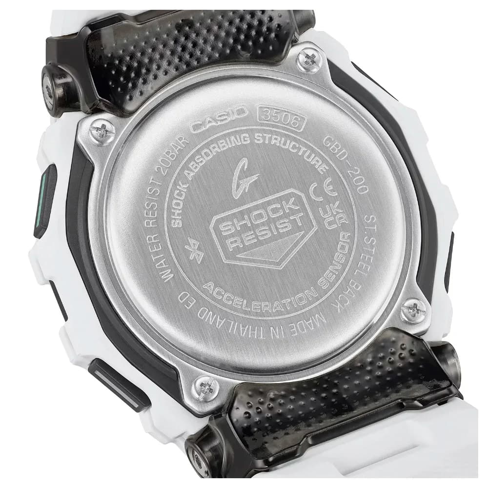 G-Shock G-Squad Gbd-200-7Er Silver, view: 2