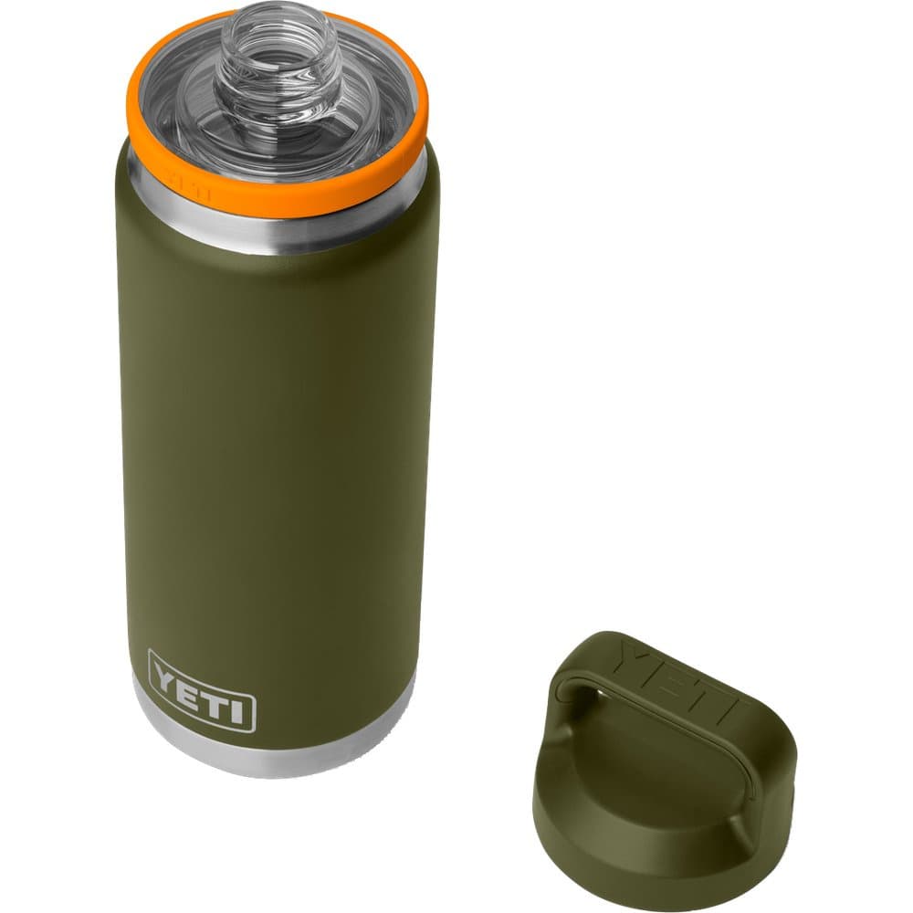 Rambler 26 Oz Bottle C Chug Olive/King Crab Orange, view: 1