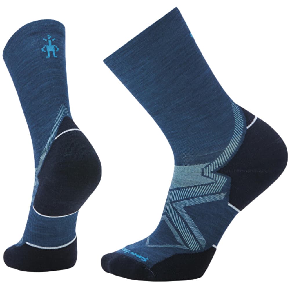 Run Cold Weather Targeted Crew Socks Alpine Blue, view: 0