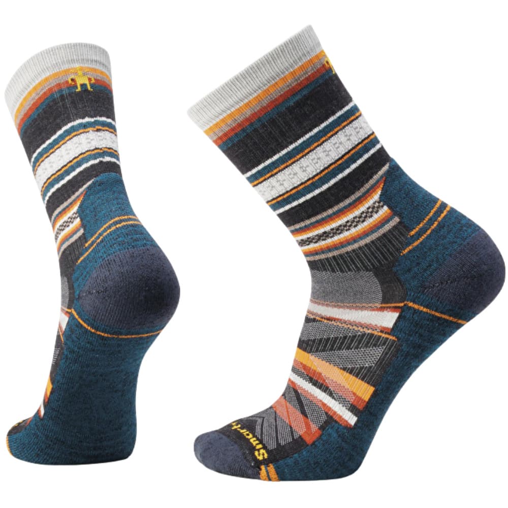 Hike Light Cushion Panorama Crew Socks Charcoal, view: 0
