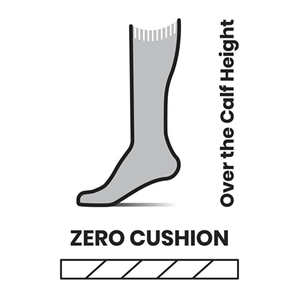 Ski Zero Cushion Rainbow Trails Print OTC Socks Laguna Blue, view: 1