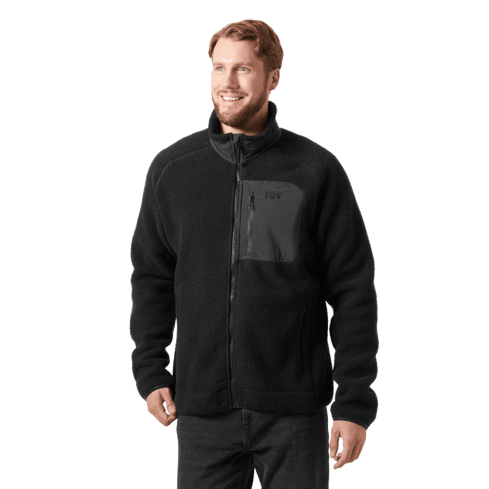 Panorama Pile Blocjacket Black, view: 2