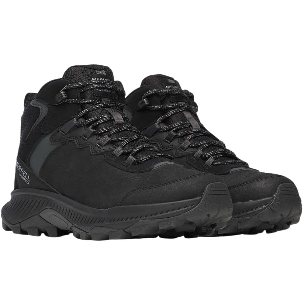 W's Speed Strike 2 Mid Leather Waterproof Black, view: 1