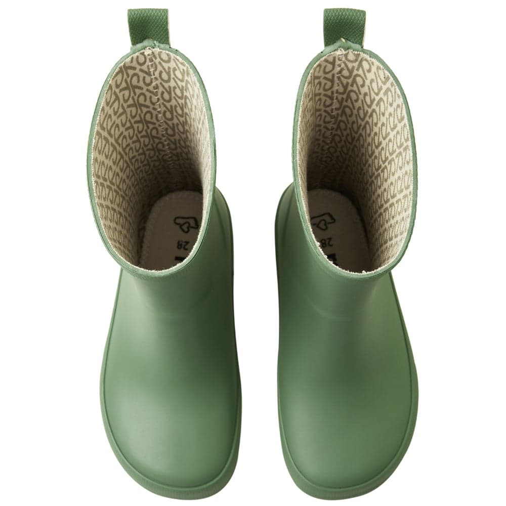 Barefoot Rain Boots Ankka Green Clay, view: 2