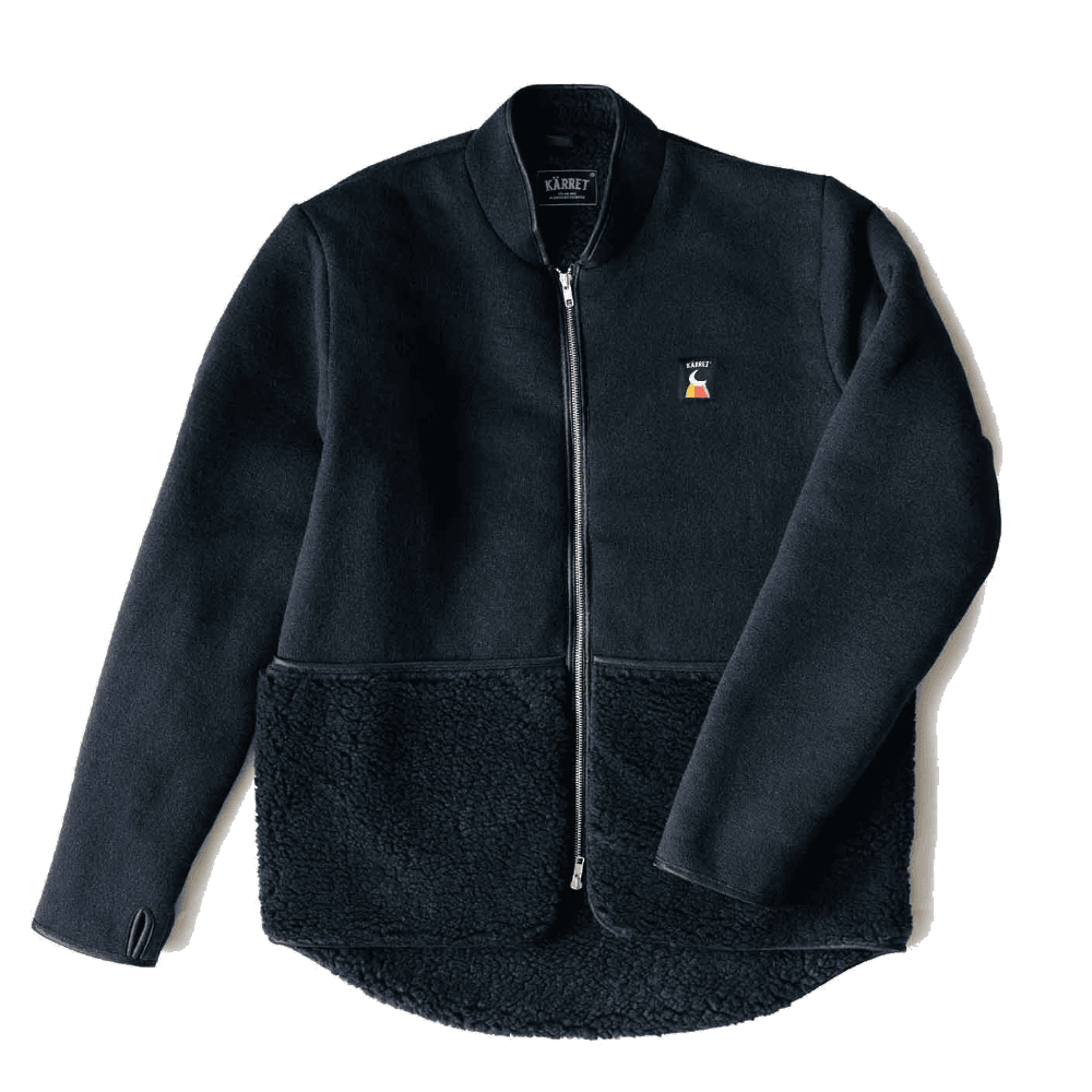 Retro Pile Jacket Navy, view: 0