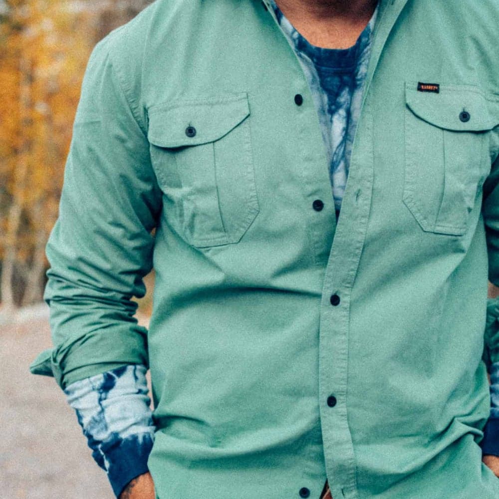 Work Shirt Bleek Green, view: 4