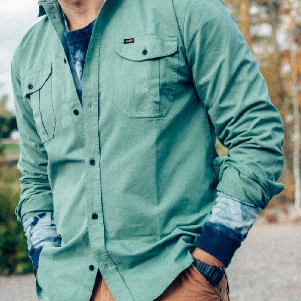 Work Shirt Bleek Green, view: 1