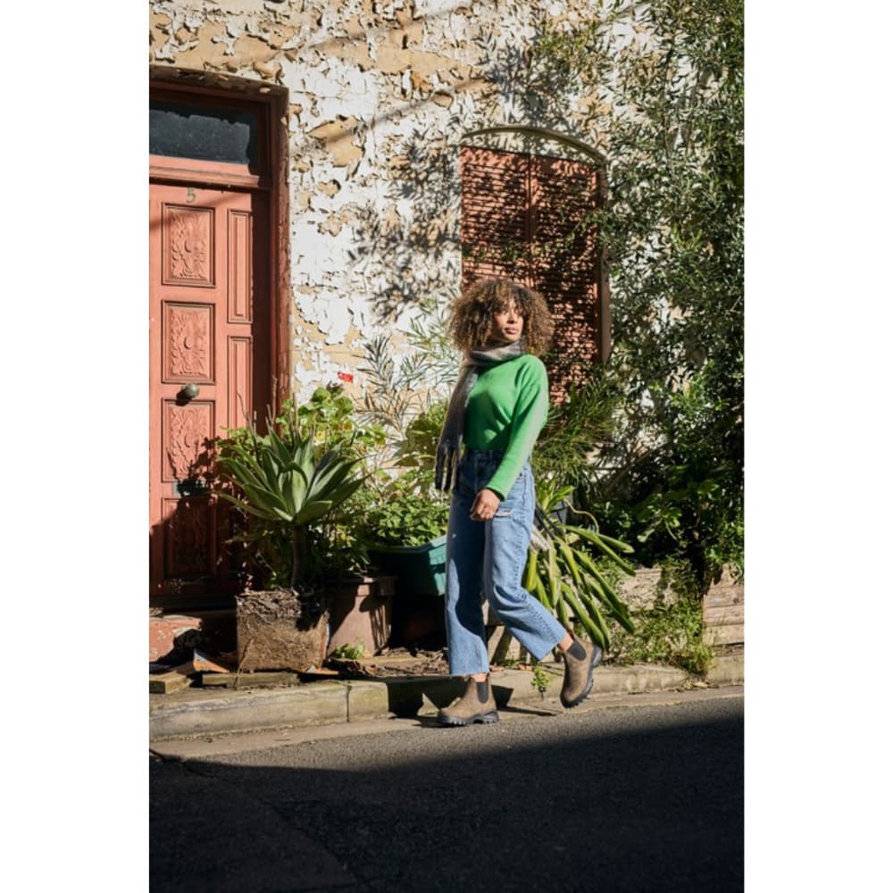 Studded Boots Blundstone Chealsea Rustic Brown, view: 2
