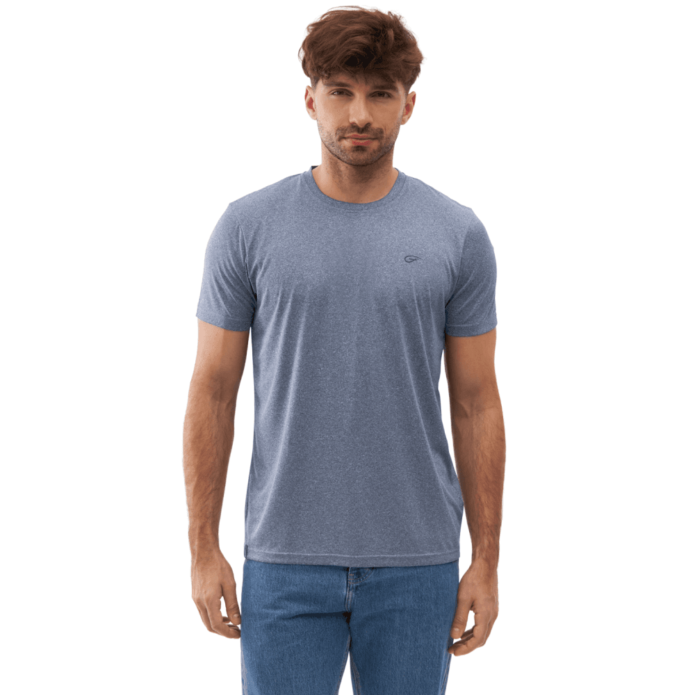 M's Basic Top Mood Indigo Melange, view: 2