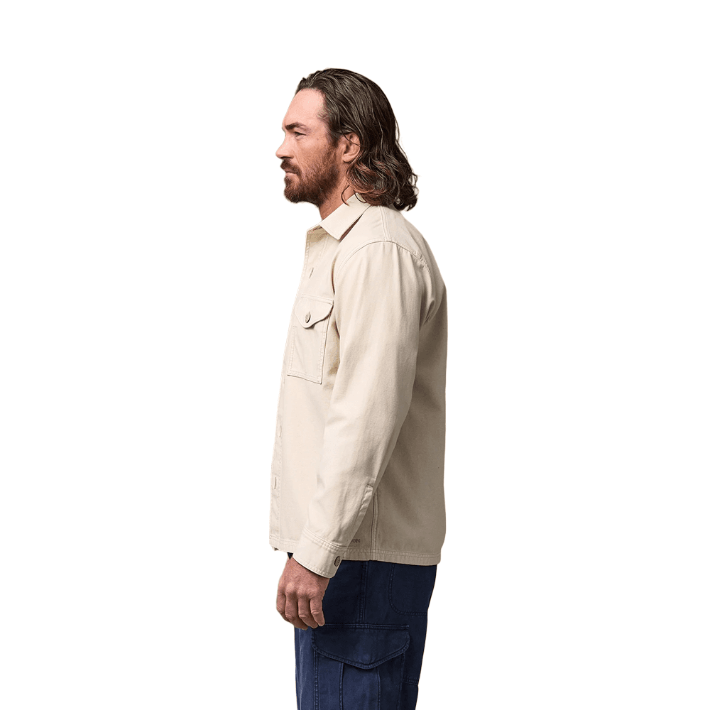 Field Jac-Shirt (Rever.Sateen) Washed Oatmeal, view: 6