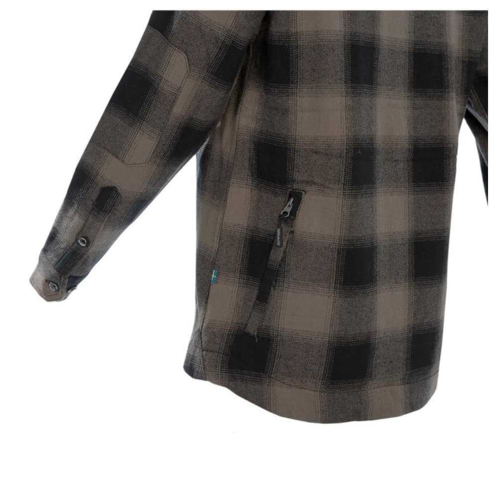 Flannel Insulated Shirt Lady Brown/Black, view: 3