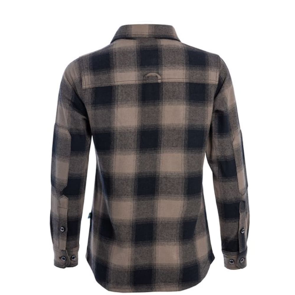 Flannel Insulated Shirt Lady Brown/Black, view: 1