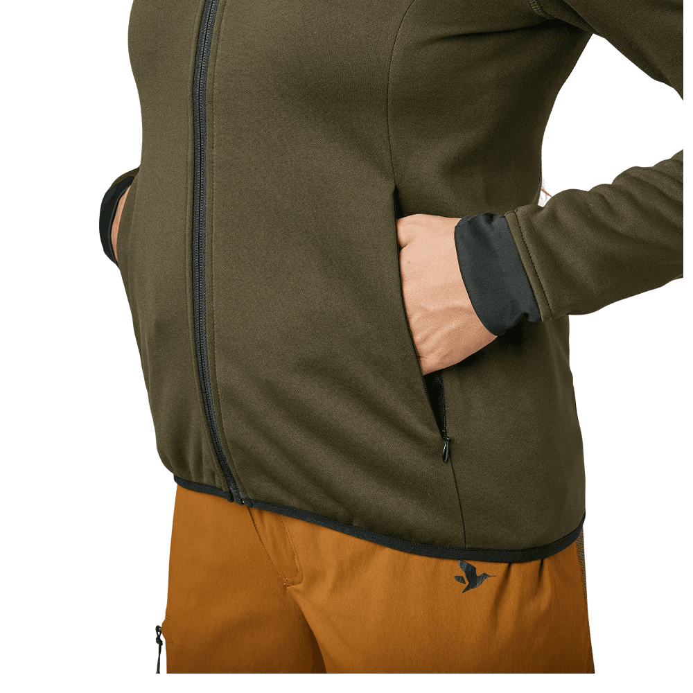 W's Power Fleece Women Pine Green, view: 4