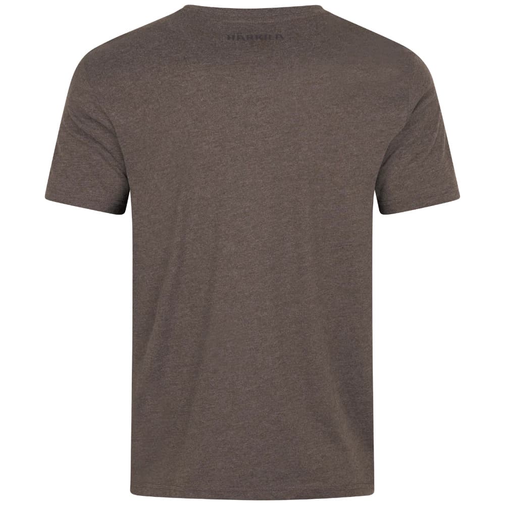 M's Härkila Identity Kortärmad T-Shirt Brown Melange, view: 1